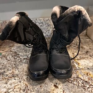 Weatherproof winter boots
